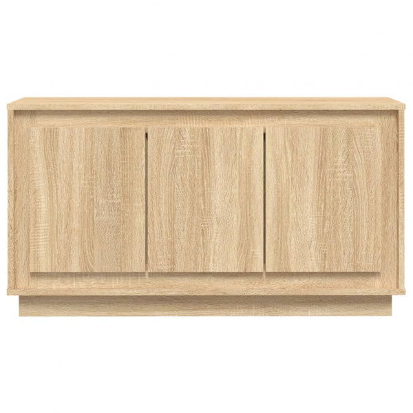 Aparador madera contrachapada roble Sonoma 102x35x55 cm M 5