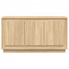Aparador madera contrachapada roble Sonoma 102x35x55 cm 5