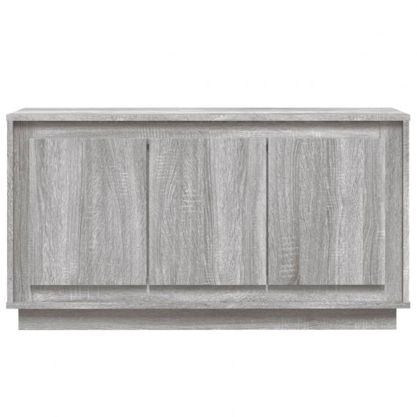 Aparador madera contrachapada gris Sonoma 102x35x55 cm M 5
