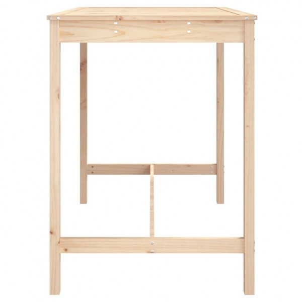 Mesa de jardim 121x82.5x110 cm madeira de pinho maciça M 5