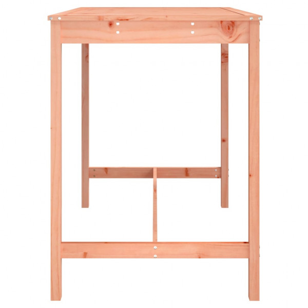 Mesa de jardín madera maciza Douglas 121x82.5x110 cm M 5