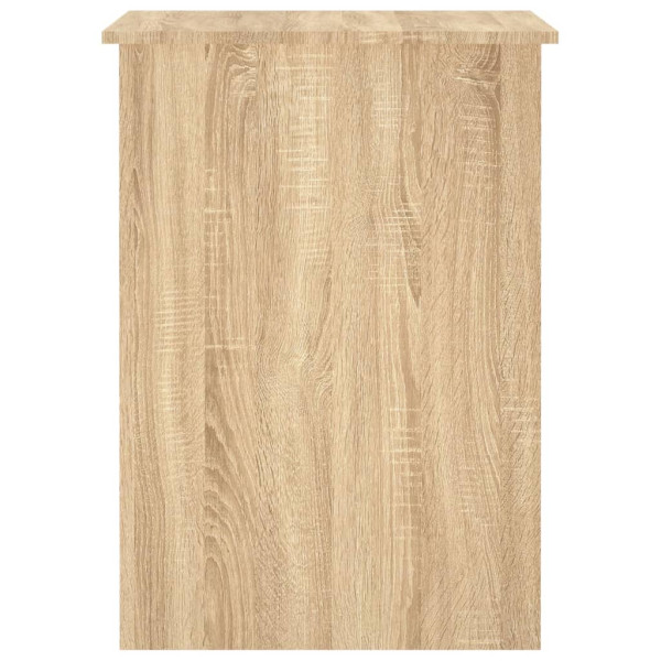 Escritorio de madera contrachapada roble Sonoma 100x55x75 cm M 5