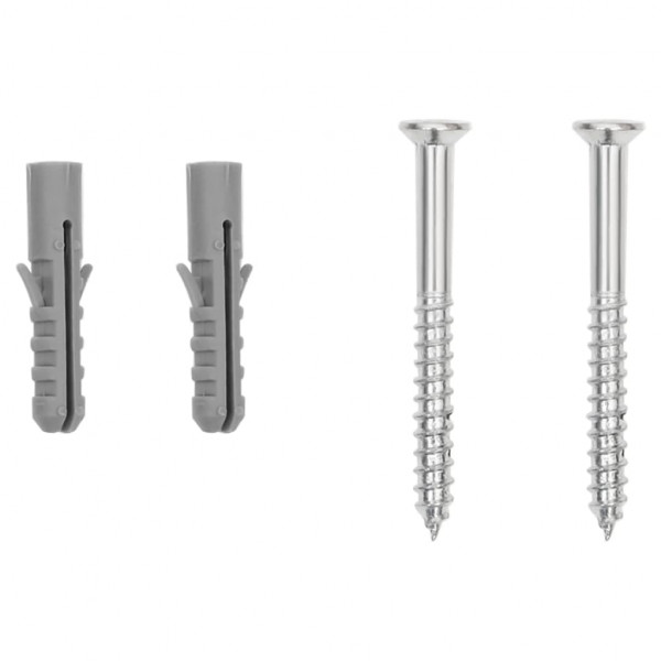 Suporte para 2 bicicletas aço galvanizado M 5