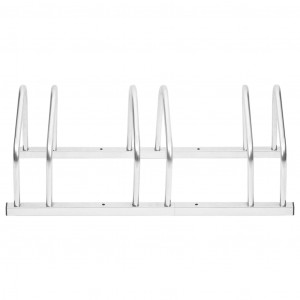 Suporte para 3 bicicletas aço galvanizado H