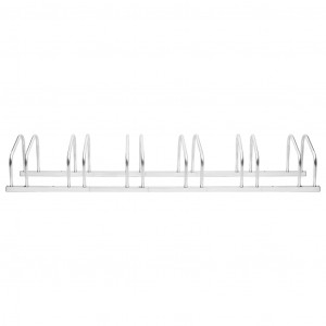 Suporte para 6 bicicletas aço galvanizado H