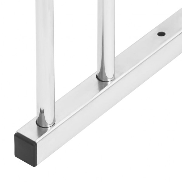 Bicicletero para 6 bicicletas acero galvanizado M 4