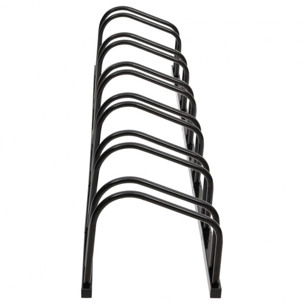 Suporte para 6 bicicletas aço preto M 3