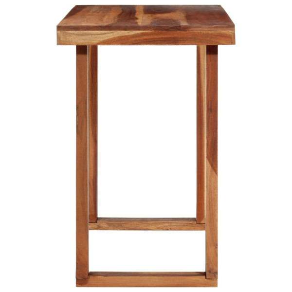 Mesa de comedor madera maciza de acacia 110x50x76 cm M 3