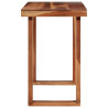 Mesa de comedor madera maciza de acacia 110x50x76 cm 3