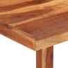 Mesa de comedor madera maciza de acacia 110x50x76 cm 5