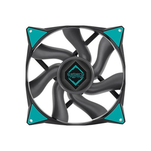 VENTILADOR 140X140 ICEBERG-THERMAL ICEGALE XTRA BLACK D