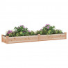 Jardinera arriate con forro madera maciza abeto 240x45x25 cm 3