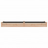 Jardinera arriate con forro madera maciza abeto 240x60x25 cm 4
