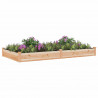 Jardinera arriate con forro madera maciza abeto 240x120x25 cm 3