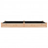 Jardinera arriate con forro madera maciza abeto 240x120x25 cm 4