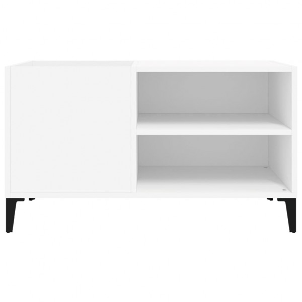 Armário para discos 84.5x38x48 cm derivados de madeira branco M 5