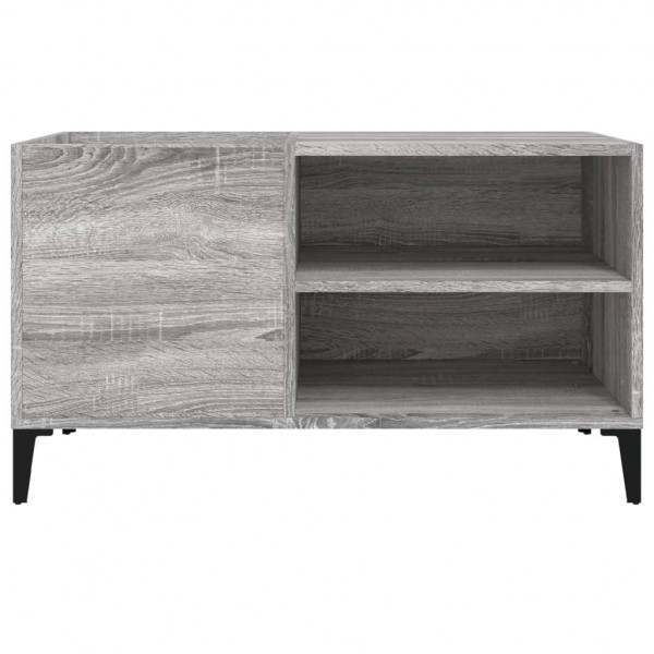 Mueble discos madera contrachapada gris sonoma 84.5x38x48 cm M 5