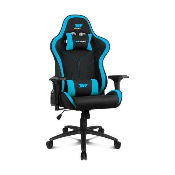 Silla gaming DRIFT DR110 negro y azul M 2