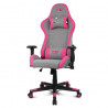 Silla gaming DRIFT DR90 PRO gris y rosa 1