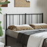 Cabeceira de cama 160 cm metal preto 1