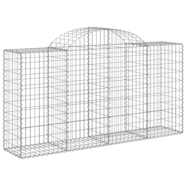 Cestos gabião arqueados 50 pcs 200x50x100/120 ferro galvanizado M 3
