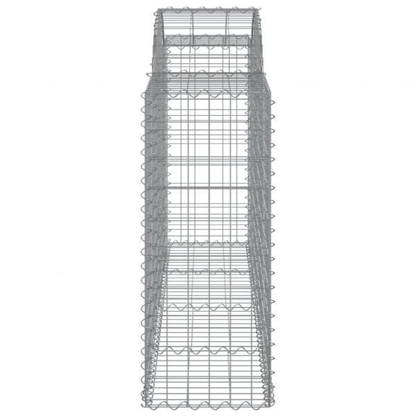 Cestos gabião arqueados 50 pcs 200x50x100/120 ferro galvanizado M 5