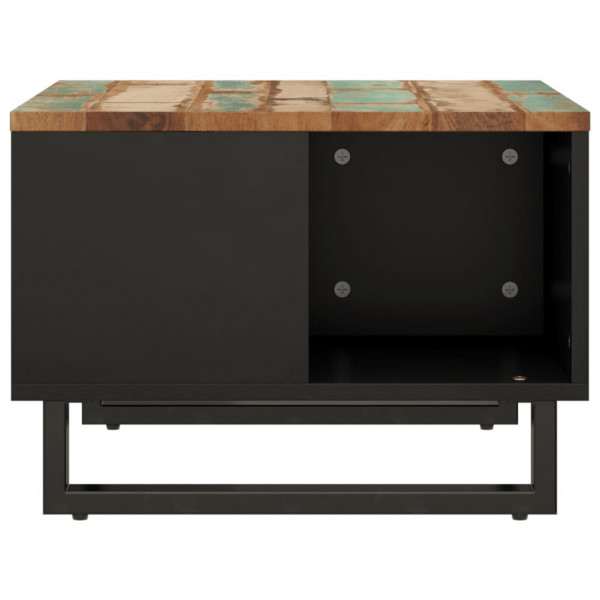 Mesa de centro 60x50x35 cm madeira recuperada maciça M 4