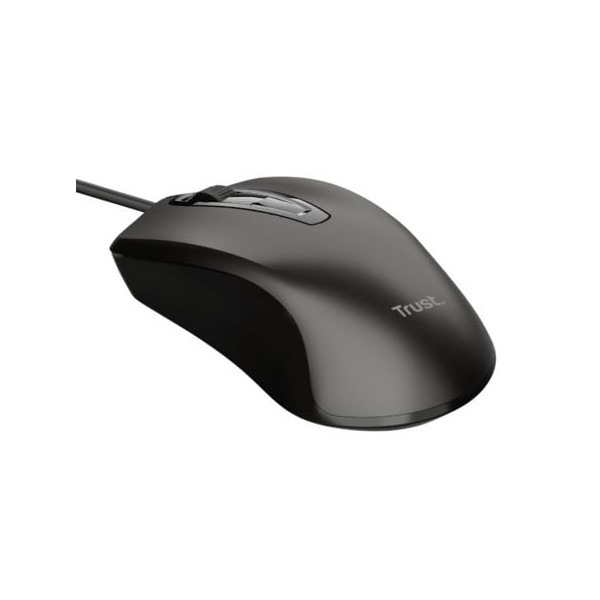 Ratão Trust Basics Wired Mouse preto M 2