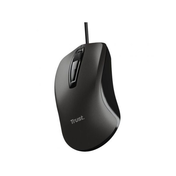 Ratão Trust Basics Wired Mouse preto M 4