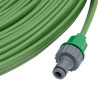 Manguera de riego 3 tubos PVC verde 7.5 m 3