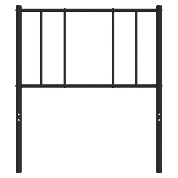 Cabeceira de cama 100 cm metal preto M 4