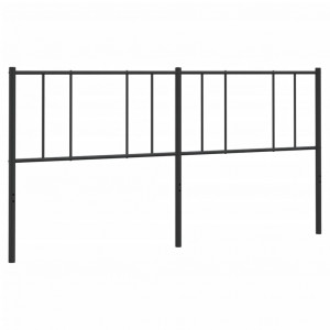 Cabecero de metal negro 193 cm H