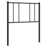 Cabeceira de cama 75 cm metal preto 2