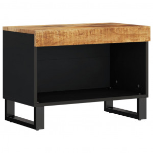 Mueble de TV madera maciza de mango 60x33x43.5 cm H