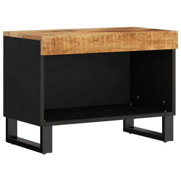 Mueble de TV madera maciza de mango 60x33x43.5 cm M 2