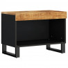 Mueble de TV madera maciza de mango 60x33x43.5 cm 2