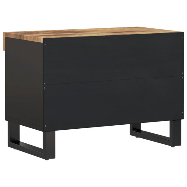 Mueble de TV madera maciza de mango 60x33x43.5 cm M 5