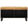 Mueble de TV madera maciza de mango 85x33x43.5 cm 3