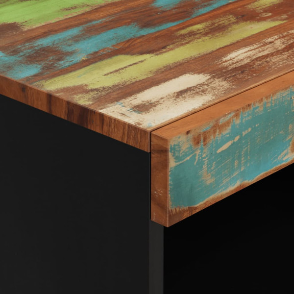 Armario auxiliar madera maciza reciclada 60x33x107 cm M 5