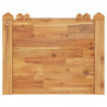 Jardinera arriate madera maciza acacia 160x60x44 cm 4