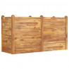 Jardinera arriate madera maciza acacia 160x60x84 cm 2
