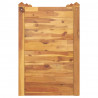Jardinera arriate madera maciza acacia 160x60x84 cm 4