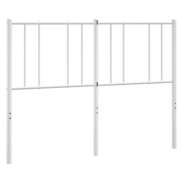 Cabeceira de cama 120 cm metal branco M 2