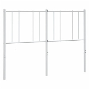 Cabecero de metal blanco 160 cm H