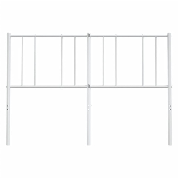 Cabecero de metal blanco 160 cm M 4