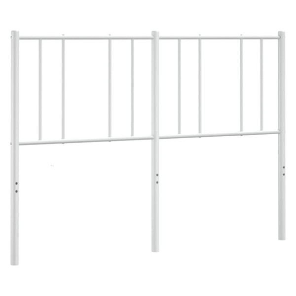 Cabeceira de cama 160 cm metal branco M 5