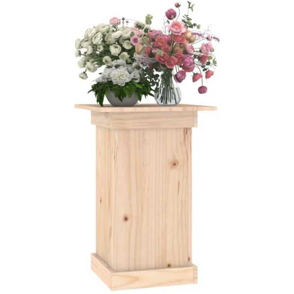 Soporte para plantas madera maciza de pino 40x40x60 cm M 4