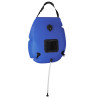Saco de duche para campismo 20 L PVC azul 1