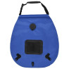 Ducha de camping PVC azul 20 L 4