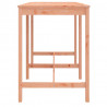 Mesa de jardín madera maciza Douglas 159.5x82.5x110 cm 5